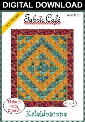 Kaleidoscope Downloadable 3-Yard Quilt Pattern