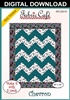 Chevron Downloadable 3 Yard Quilt Pattern