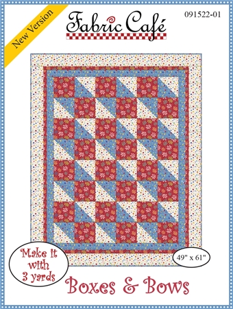Boxes & Bows 3-Yard Quilt Pattern