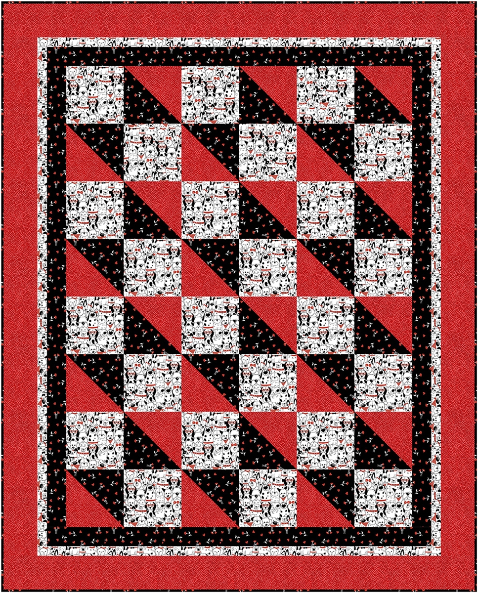 Boxes Bows Free 3 Yard Quilt Pattern