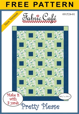 Pretty Please - Free 3-Yard Quilt Pattern