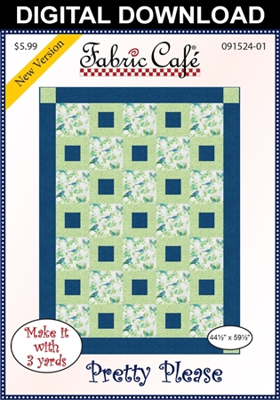 Pretty Please - Downloadable 3 Yard Quilt Pattern