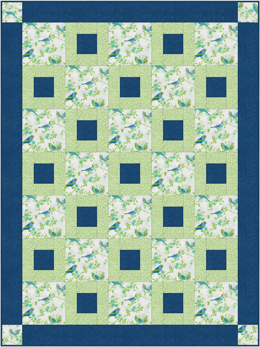 Pretty Please Downloadable 3 Yard Quilt Pattern