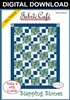 Stepping Stones Downloadable 3 Yard Quilt Pattern