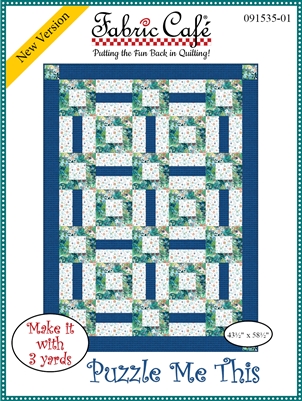 Puzzle Me This 3 Yard Quilt Pattern