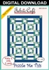 Puzzle Me This - Downloadable 3 Yard Quilt Pattern