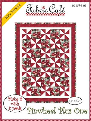 Pinwheel Plus One - 3 Yard Quilt Pattern