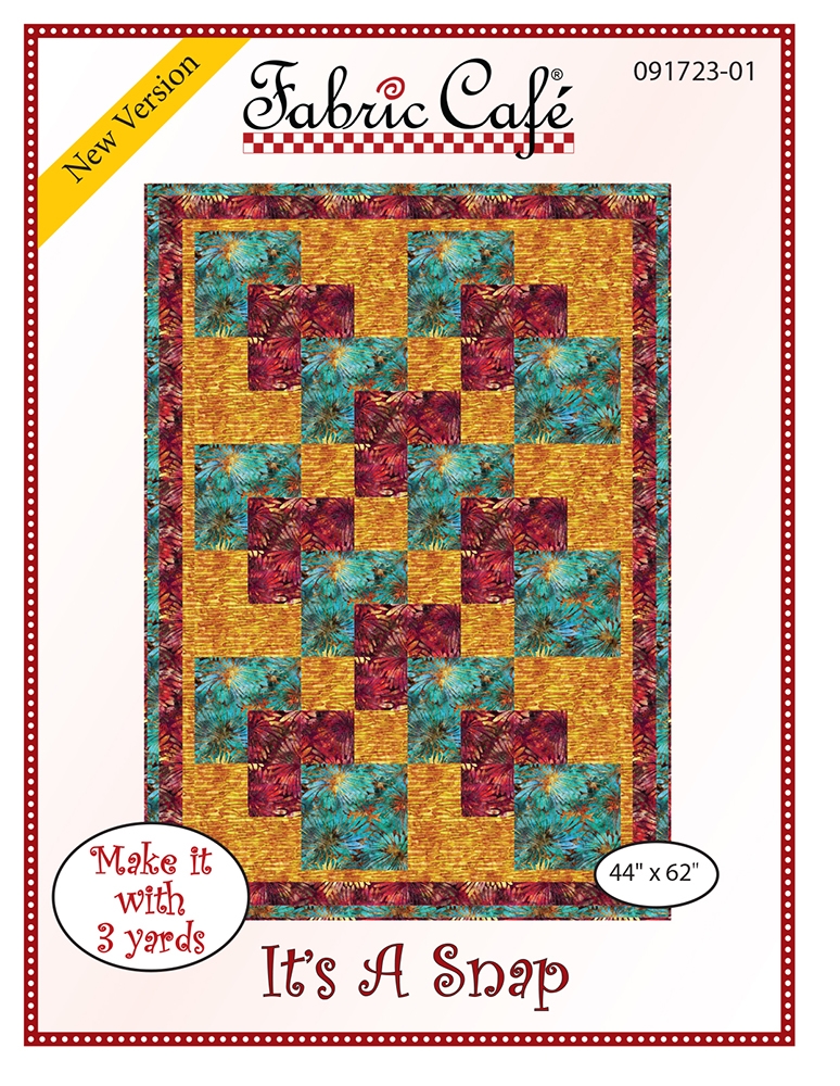 It s A Snap 3 Yard Quilt Pattern