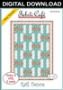 Rail Fence - Downloadable 3 Yard Quilt Pattern