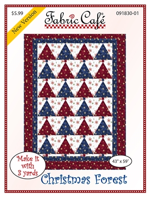 Fabric Cafe It's A Breeze 3-Yard Quilt Pattern 091826-01