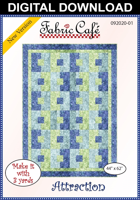 Free 3 yard Quilt Pattern: Stars and Ladders