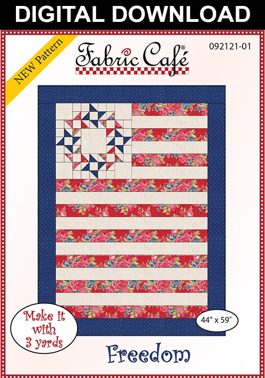 Fabric Cafe 3 yard quilt Tic Tac 092022-01 Pattern