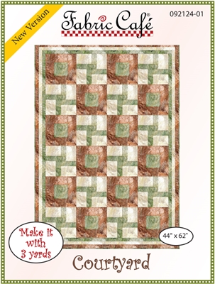 Fabric Cafe It's A Breeze 3-Yard Quilt Pattern 091826-01 - 850029306252