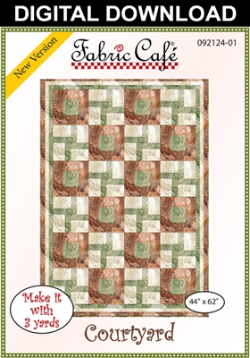 City Lights 3 Yard Quilt Pattern FC 092129 Fabric Café #11021 - 850029306030