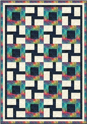 Fabric Cafe - Quilt Pattern - Courtyard – Quality Time Quilts