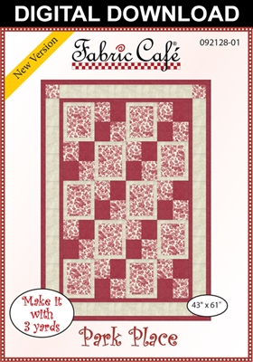 Fiber Café Fabric Cafe Sew Quick Pattern