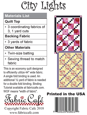 City Lights by Fabric Café Dolphin Nursery Quilt Kit, Under the Sea Quilt  Kit