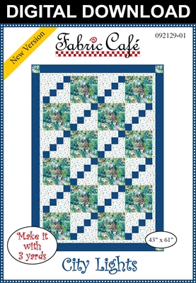 Fiber Café Fabric Cafe Sew Quick Pattern