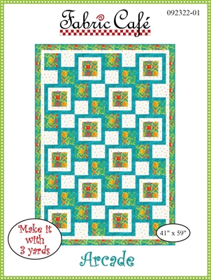 Fabric Cafe It's A Breeze 3-Yard Quilt Pattern 091826-01 - 850029306252