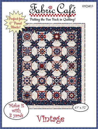 Vintage 3-Yard Quilt Pattern | Perfect for 6-inch Panels