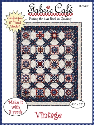 Vintage 3-Yard Quilt Pattern | Perfect for 6-inch Panels