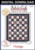 Vintage 3-Yard Quilt Pattern | Perfect for 6-inch Panels