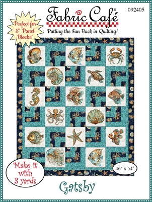 Gatsby 3-Yard Quilt Pattern | Perfect for 8-inch Panels