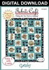 Gatsby 3-Yard Quilt Pattern | Perfect for 8-inch Panels