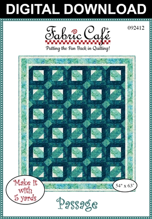 Passage 5-Yard Quilt Pattern - Downloadable