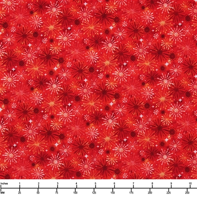 Oasis-Fabrics-Noel-Snowflakes-OA-595313-Red