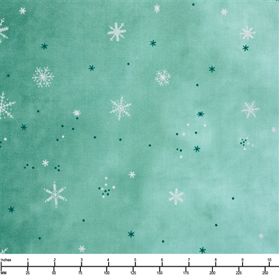 Moda Ombre Flurries Lagoon 10874-207MS Moda Metallic  - By The Yard