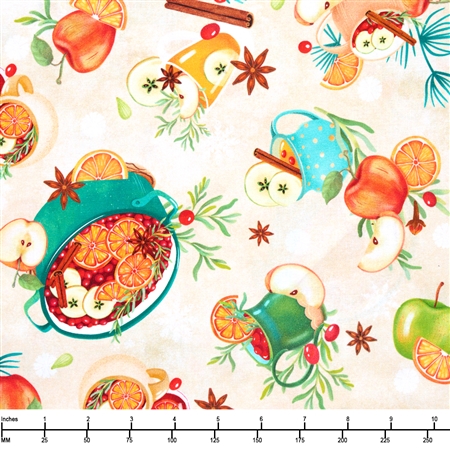 P&B Textiles Hot Cider HCID 5140 E - By The Yard