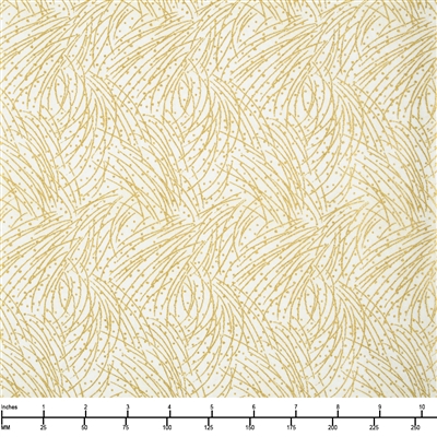 Benartex A Festive Medley Golden Pine Parchment 4745M 07B