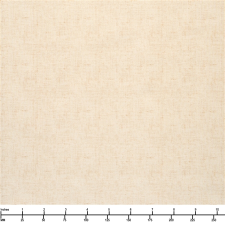 Henry Glass Fabrics Timeless Linen Basics Q-1027-44 Cream - 32-inch EOB Special