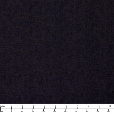 Henry Glass Fabrics Timeless Linen Basics Q-1027-99 Black - 22-inch EOB Special