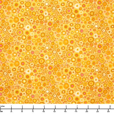 Andover Fabrics Sun Print Daffodil Parcel A-554-Y - 22-inch EOB Special