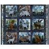 QT Fabrics The Wonder of Nature Lodge Picture Patches Navy 2600 30637 N  - 22-inch EOB Special