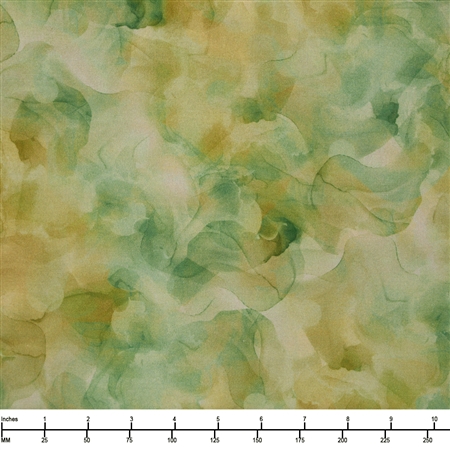 QT Fabrics Aura 45 Watercolor Blender Pistachio 2600 30198 HS 15O- By The Yard