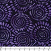 Riley Blake Batiks Tjaps Dahlias Grape Coal BT23010 167 - 28-inch EOB Special