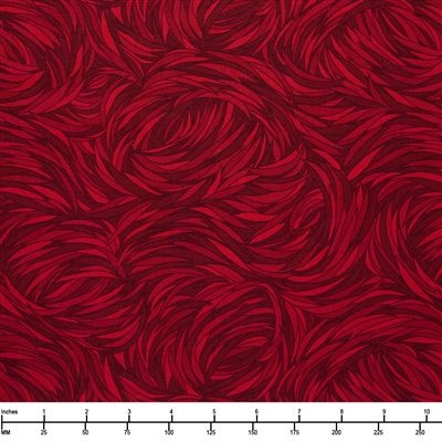 Studio E Tempest Swirl 7590 89 Garnet  - By The Yard