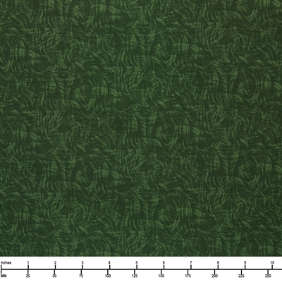 Clothworks Impressions Moire' II Dark Green Y1323 22 - 32-inch EOB Special