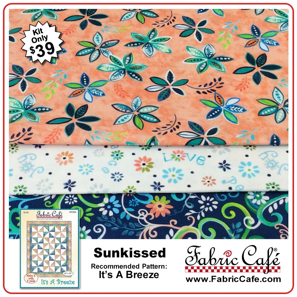 Sunkissed 3 Yard Quilt Kit