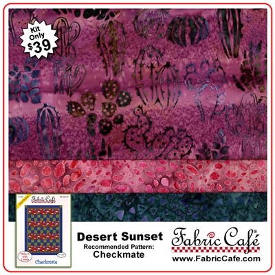 Desert Sunset - 3 Yard Quilt Kit