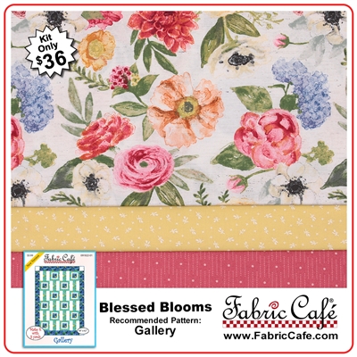 Blessed Blooms - 3 Yard Quilt Kit