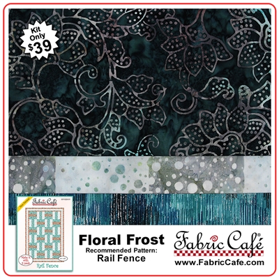 Floral Frost - 3 Yard Quilt Kit