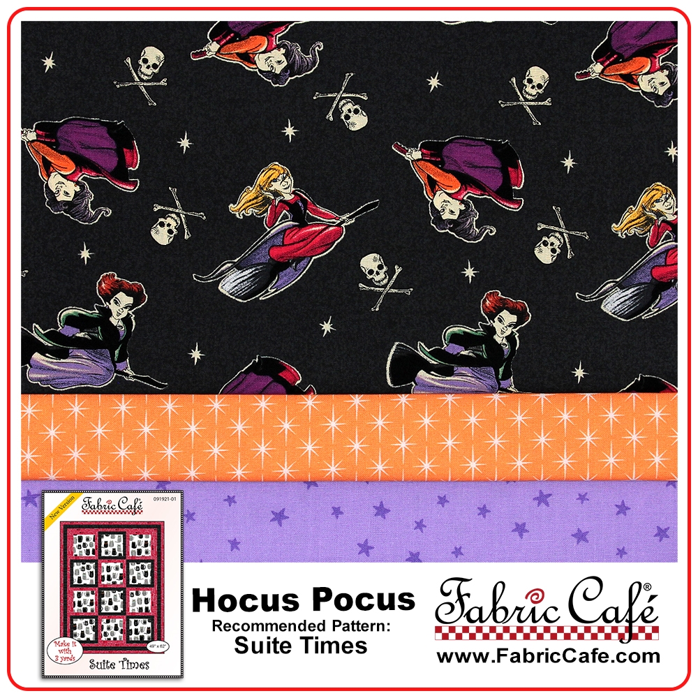 Hocus Pocus   3 Yard Quilt Kit