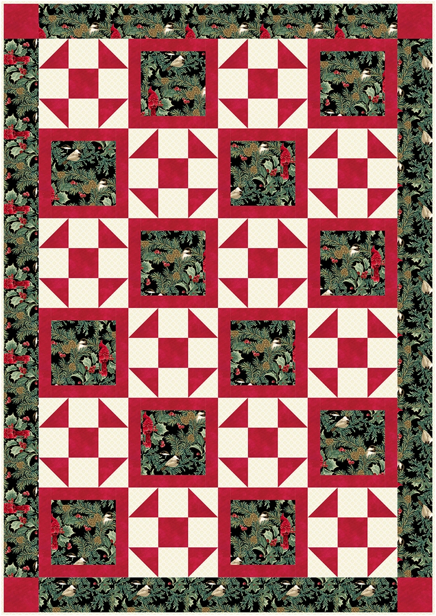 Christmas Choir- 3 Yard Quilt Kit