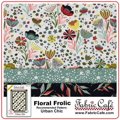 Floral Frolic - 3 Yard Quilt Kit