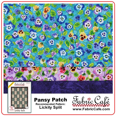 Pansy Patch - 3 Yard Quilt Kit