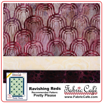 Ravishing Reds - 3 Yard Quilt Kit